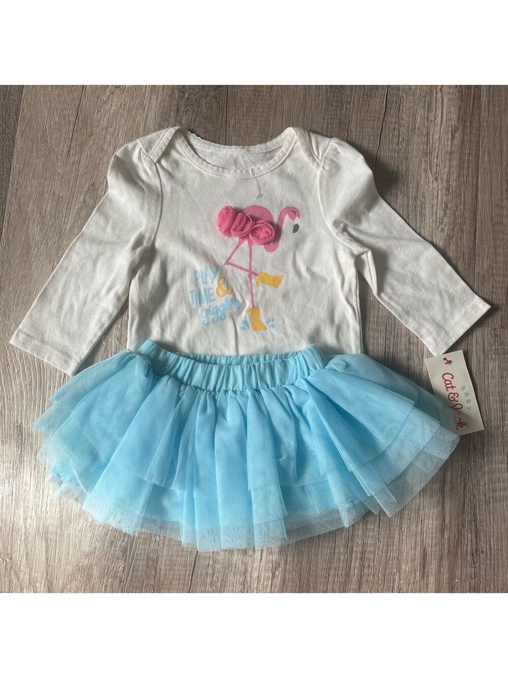 NWOT Cat & Jack Tutu Outfit Set 3-6 Months